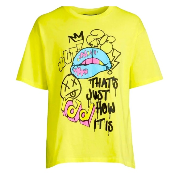 No Boundaries Other - Men's Oversize Fit Graphic Tee